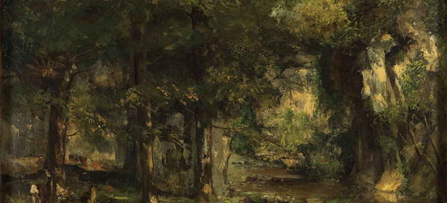 The Covert of Roe Deer at the Stream of Plaisir-Fontaine, 1866