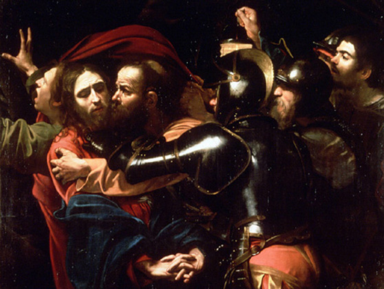 Painting: The Taking of Christ by Caravaggio