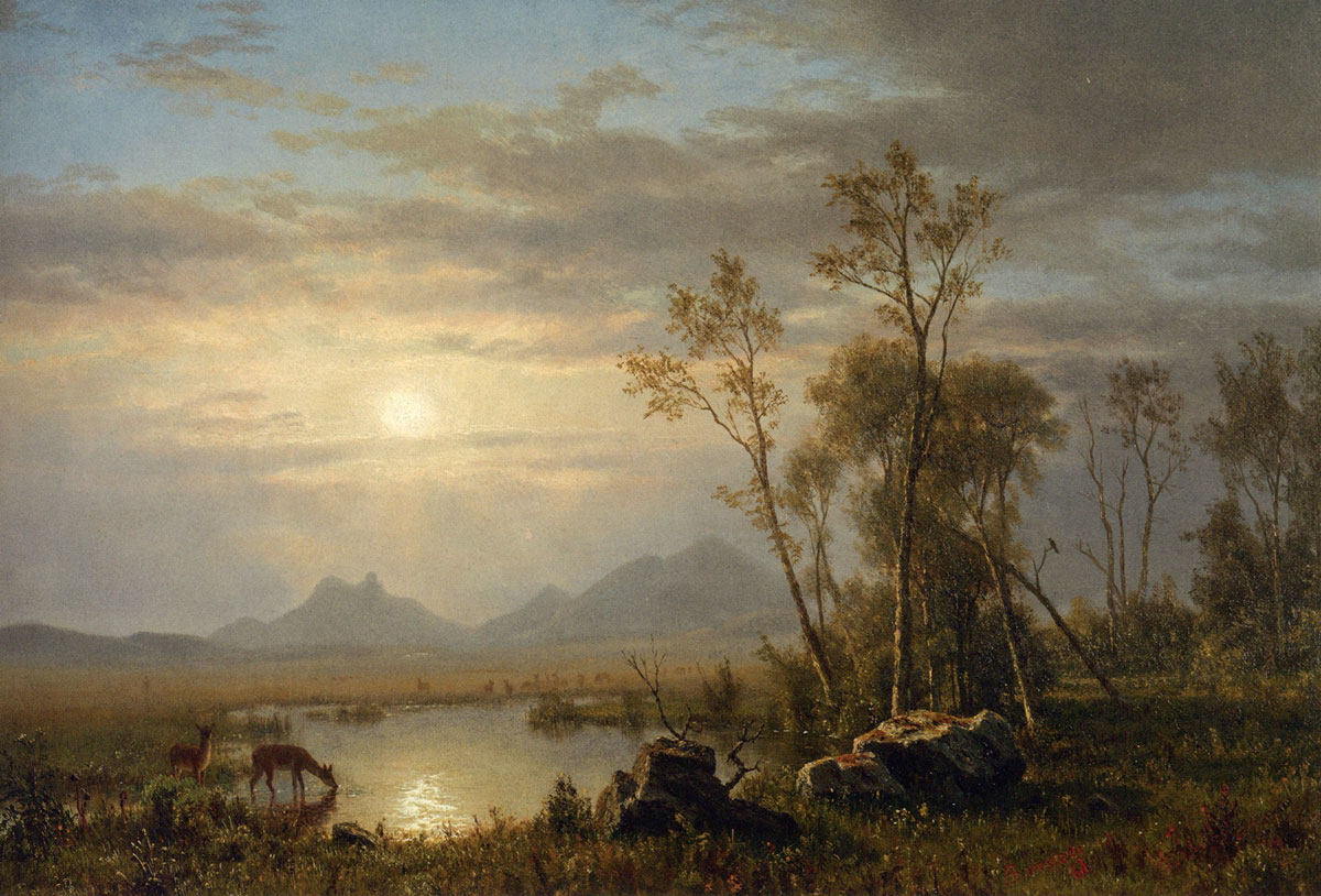 Bierstadt painting