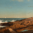 Rocks at Narragansett, 1863