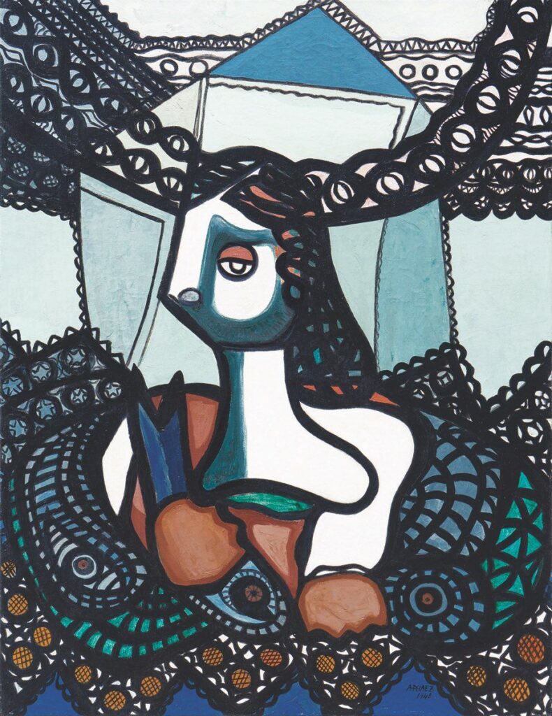 Woman with Fish